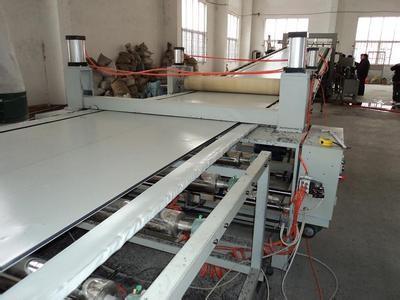 PS / ABS Stationary Plastic Sheet Extrusion Machine , Toy / Lunch Box Sheet