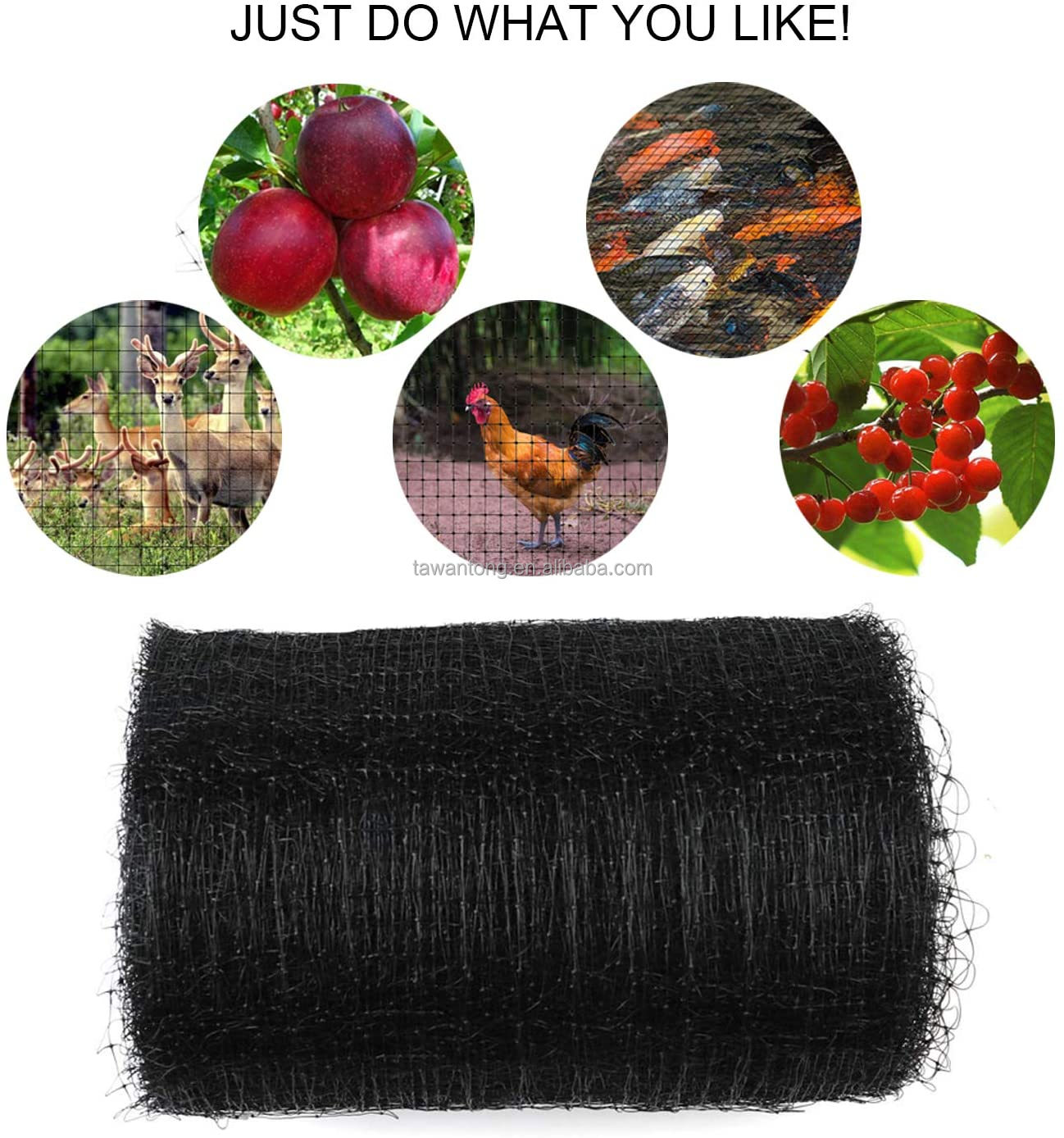 PP/HDPE Plastic Net Garden Mesh Keep Your Vegetables Safe and Sound with HDPE PP