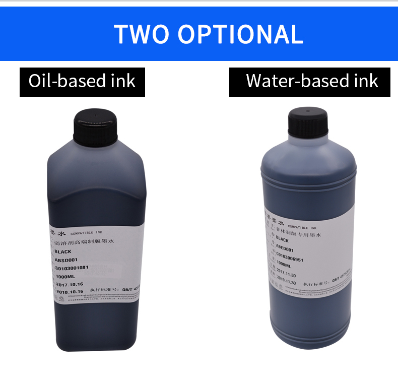 Black 1000ml ink eco solvent epson print ink Film Plate Making Ink for Epson printer