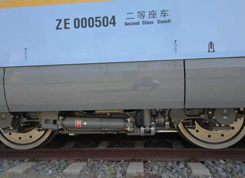 Primary Hydraulic Railway Damper 10% Unsymmetry