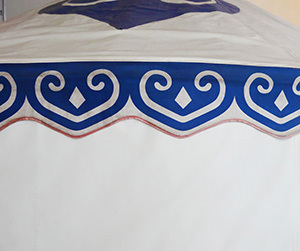 31 Square Meters Outdoor Luxury Mongolian Yurt Tent