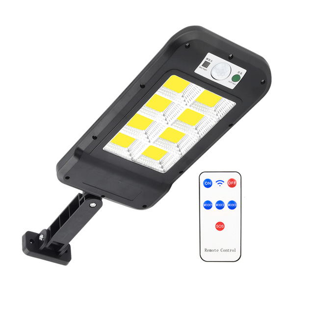 3.7V 3000mAh Pole Solar Street Light , Remote Control Outdoor Security Light