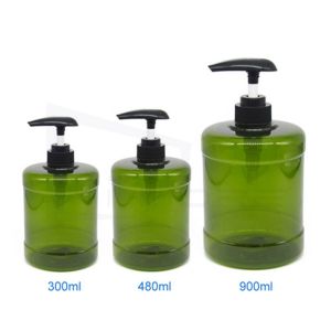 Labeling 900ml Large Empty Shampoo Bottles