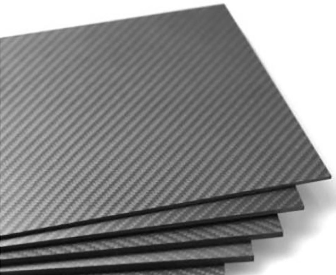 Different thickness Carbon Fiber Sheet 3K Plain Impact Resistant glossy or matte CNC cut piece