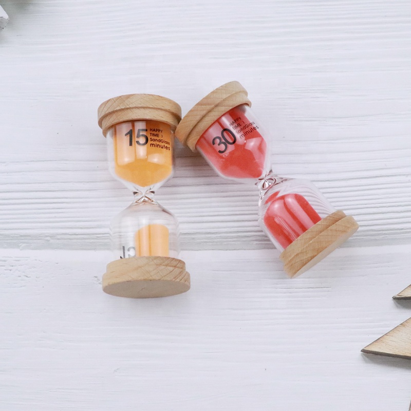 Custom 60 Second Clock to 5 Minutes Sand Timer Hourglass