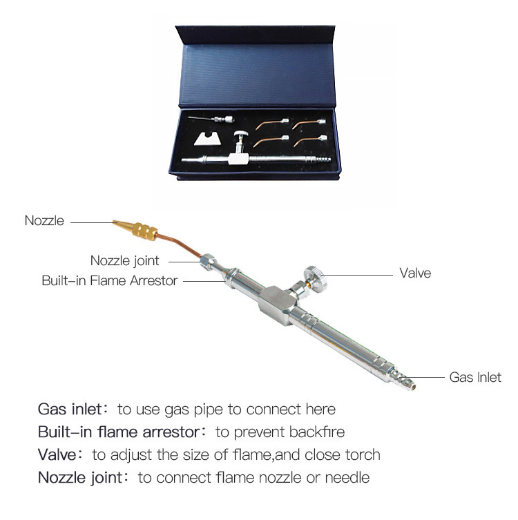 Water Electrolysis Hydrogen Generator Parts Portable Oxyhydrogen Gas Torch