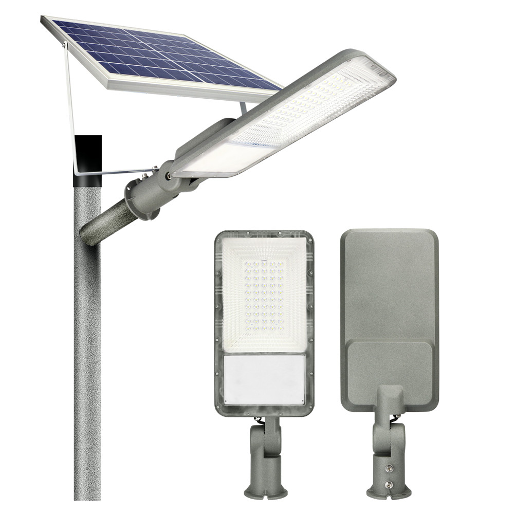 Rainproof 60W 100W 150W 200W Solar Led Street Light With Pole