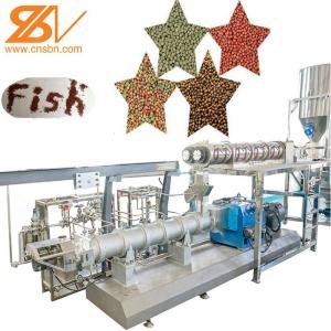  200-260kg/h Double Screw Food Extruder Floating Fish Feed Production Line Machine Manufactures