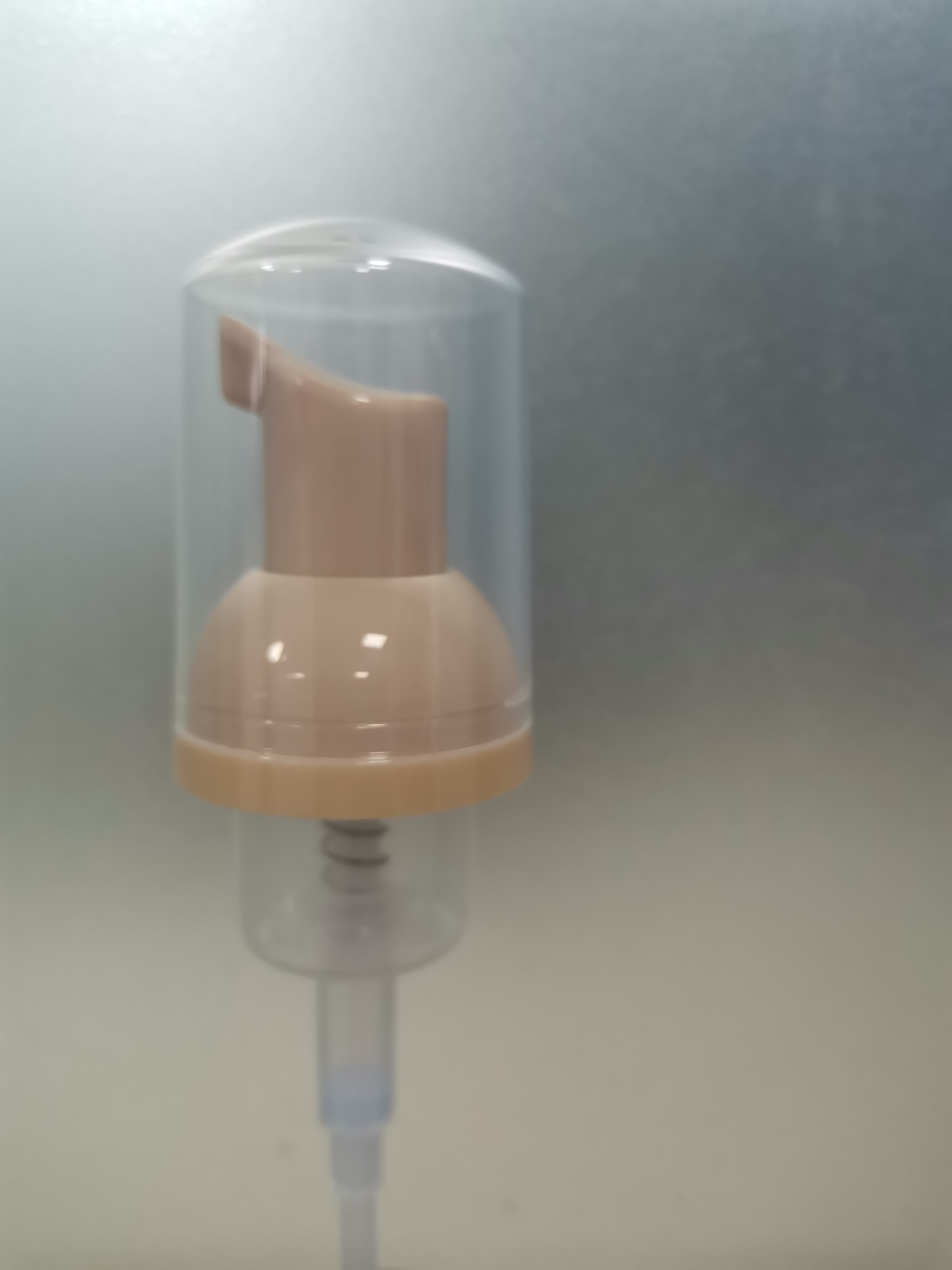 1.5mm Gasket 0.4cc Foam Pump with Clear Overcap
