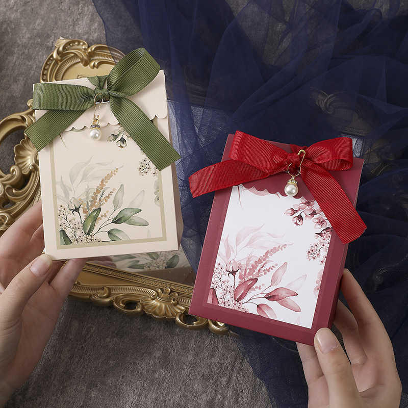 Custom Luxury Lily Of The Valley Hand Candy Gift Box With Your Own Logo For Market