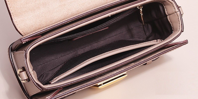 PU Leather Strap Clutch Small Square Satchel Purse Crossbody Shoulder Bag for Women