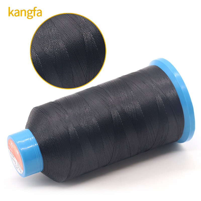 90 High Tenacity Bonded Thread Polyester Ring Twisted or TFO Twisted 100g Industrial Tex