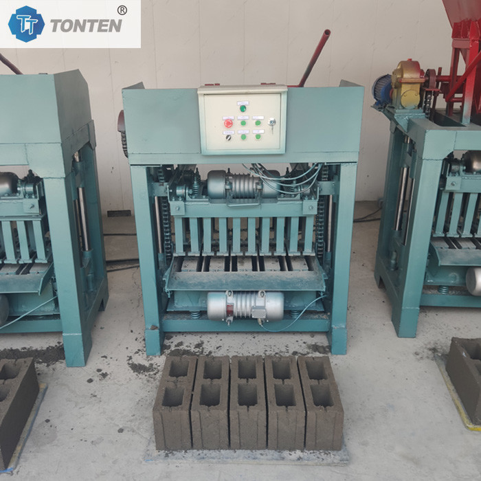 Factory Sale Simple Operation DF4-35B Brick Machine Hollow Block Making Machine