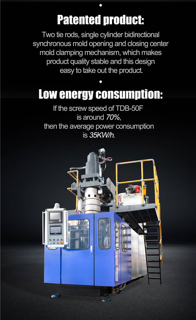 250 Litre Large Bottle Plastic Water Tank Blow Moulding Machine Fully Automatic
