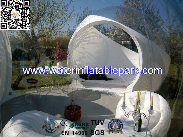 Lighting Inflatable Bubble Tent For Outdoor Camping and Event