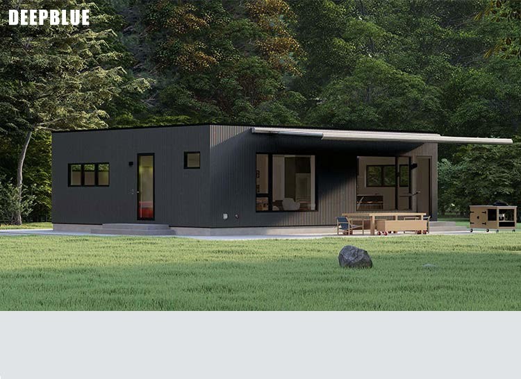 Prefab Garden Studio Light Steel Space Steel Frame Building Design