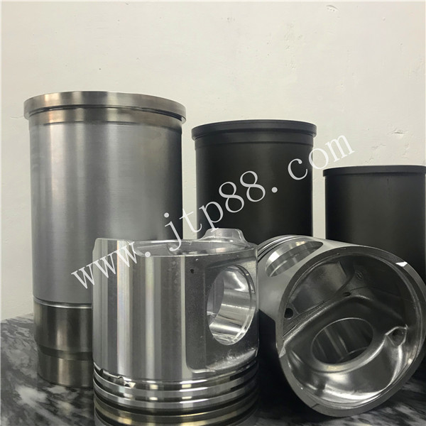 6 CYL Diesel Engine Parts / Piston Liner Kit D1146 For Korean Deawoo 34317-01100 34317-10200