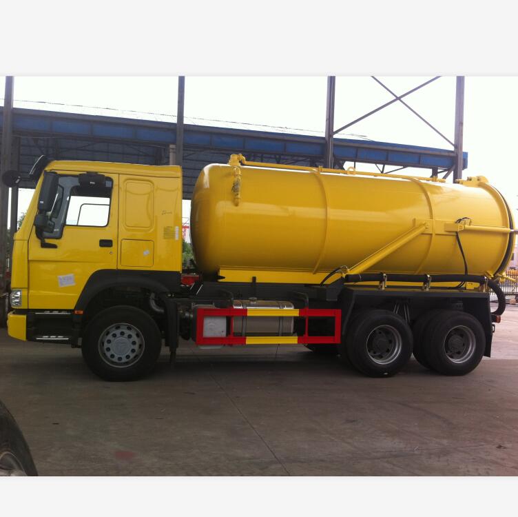 Sinotruk howo 160HP 4x2 6x4 8000L mobile sewage sludge suction vehicle vacuum septic tank truck for sale in south africa