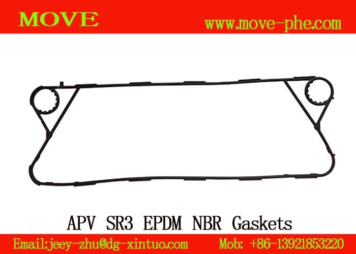 Supply high quality Heat Exchanger Plate&Gasket APV SR1,SR2,SR3,j092,SR6Gl NBR/EPDM plate heat exchanger gaskets