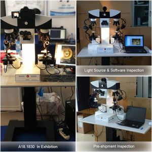 Motorized Digital Forensic Comparison Microscope with High Resolution CCD Camera