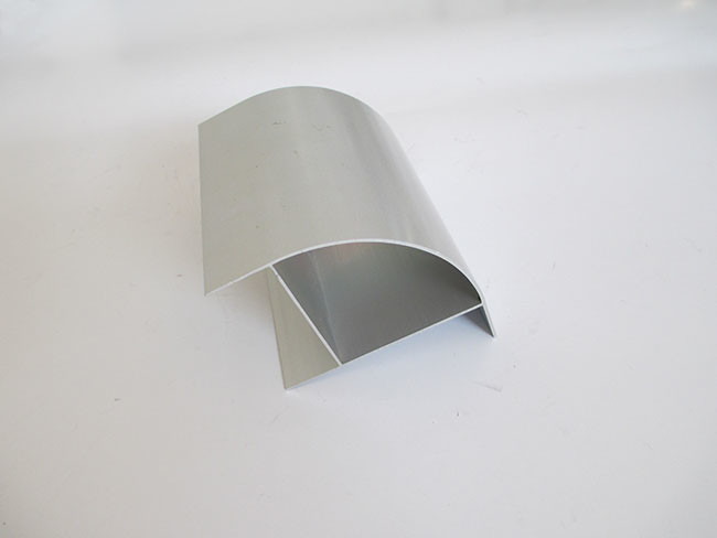 Gray Powder Coating Structural Aluminum Profiles Non Ferromagnetic For Office Partition