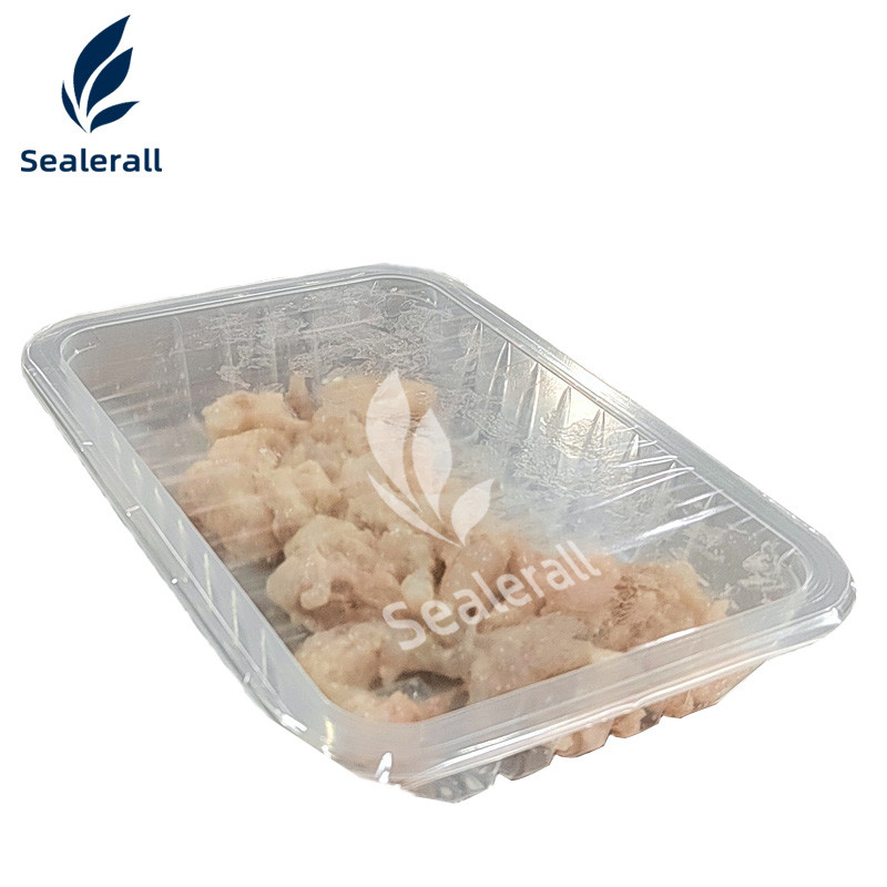 Shrimp Sliders MAP Tray Sealing Machine High Productivity ISO9001
