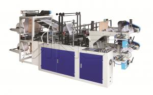  Customized Express Bag Making Machine / Polythene Bags Manufacturing Machine 220V 50Hz 6.5kw Manufactures