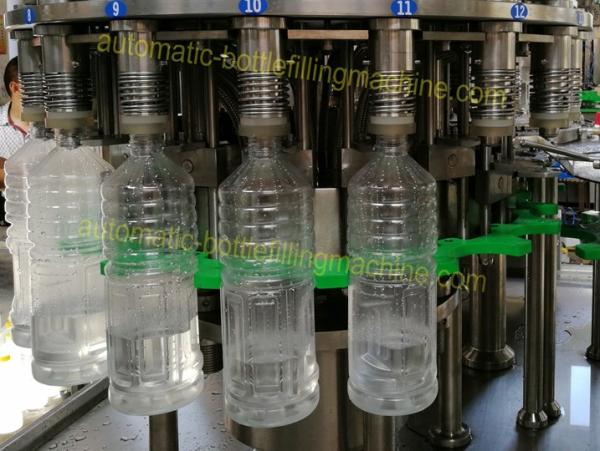 Quality High Precision Liquid Bottle Filling Machine , SUS304 SS Plastic Bottle Filling Machine for sale