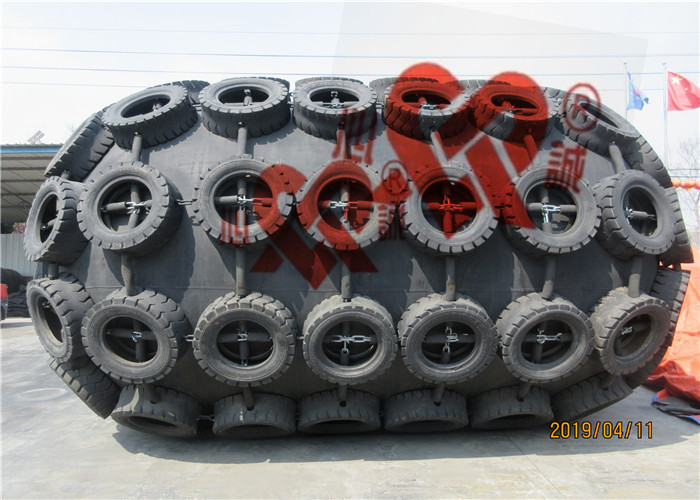SGS Certificate Marine Yokohama Pneumatic Fender Inflatable 50kpa