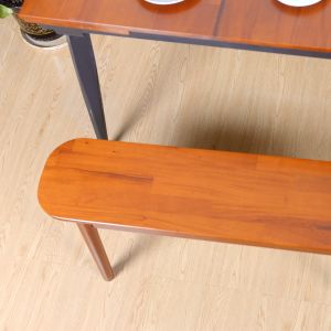 KD Package 100cm Width Mahogany Coffee Tables Retro Round