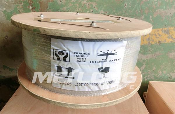 Cold Drawing Hydraulic Control Line Ss304 Round Coiled High Pressure Capillary