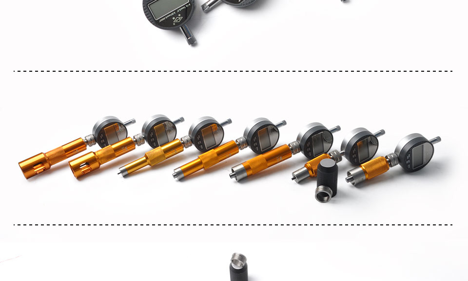 Universal Measuring Guage with 7 micrometer Common Rail Tools CRT236 for diesel fuel engine