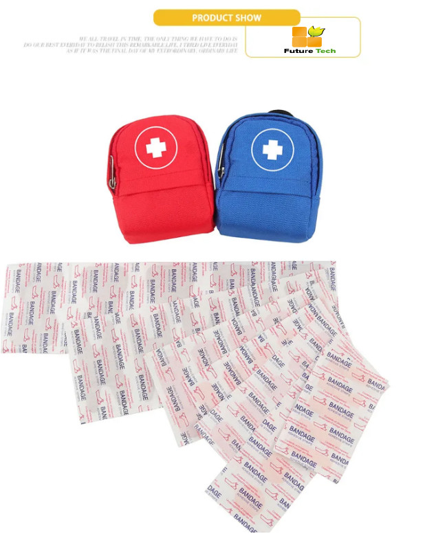 Portable Mini Backpack First Aid Kit Emergency Waterproof For Children