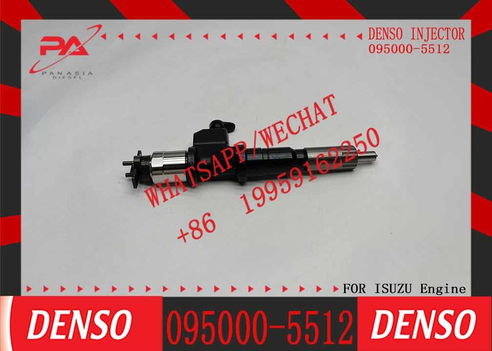 Diesel Fuel Injector Common Rail Injector Assembly 095000-5511 095000-5510 095000-5512 for ISU-ZU 6WG1 6WF1 6UZ1