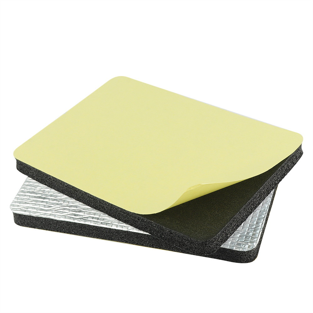 Fireproof Air Conditioner Pipe Cover Self Adhesive Closed Cell Polyfoam Insulated Panel