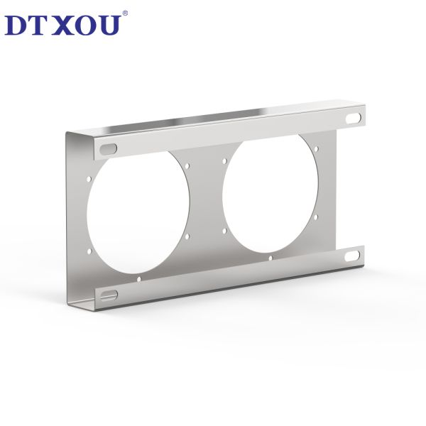 4-inch circular LED perforated tail light bracket suitable for trailers, trucks, Utes caravans