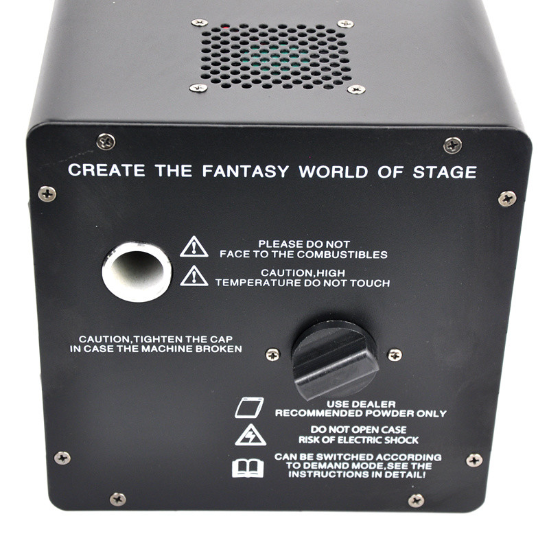 High quality CE RoHs Listed DMX Safe Wedding Cold Fireworks Machine