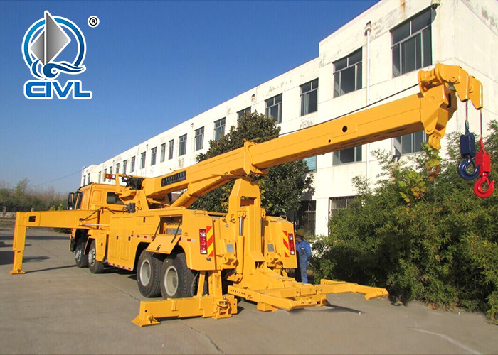 20 ton Manual HOWO Wrecker Tow Truck CVST80 Wrecker truck Road Rescue Car 35M Boom