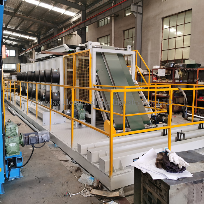 XPG600 10mm Thick Rubber Sheet Cooling Machine Hanging Type Rubber Sheet Cooler
