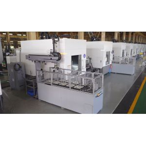 Automatic Loading and Unloading Inverted Vertical CNC Lathe IVT45 Automated