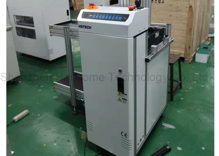 Belt Transporting PCB Width Adjustment 3 Color Display SMT Magazine Loader