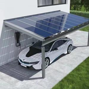 China Q235B Home Solar Panel Support Structure BIPV Mounting Carport Solar Panel System on sale