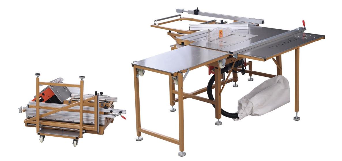90 KG Weight VERTICAL Style Portable Sliding Table Saw Machine for Wood Cutting Panel