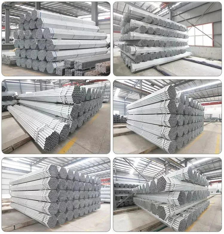 ASTM A106 Gi Steel Pipes GB DIN OEM 2 Inch Galvanized Pipe 5.8-12m
