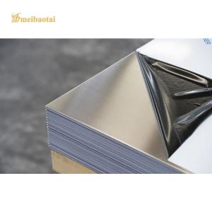  Sustainable Cold Rolled Stainless Steel Plate SS201 304 410 430 2B BA Mirror Manufactures