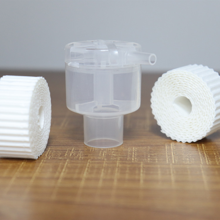 Customized Diameter Hme Filtering Paper , Circular Design HME Paper Filter