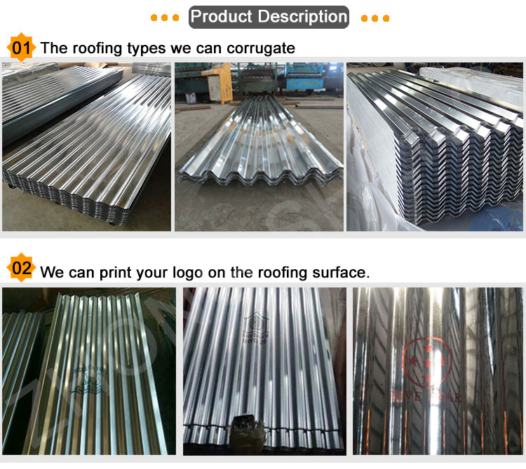 0.12mm 0.16mm 0.18mm Thickness Prime Galvanized Corrugated Steel Roofing Sheet for Ceilings in Tile Types Yx35-200-1000