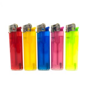 Mini Disposable and Refillable Flint Gas Lighter with Customer Logo in Five