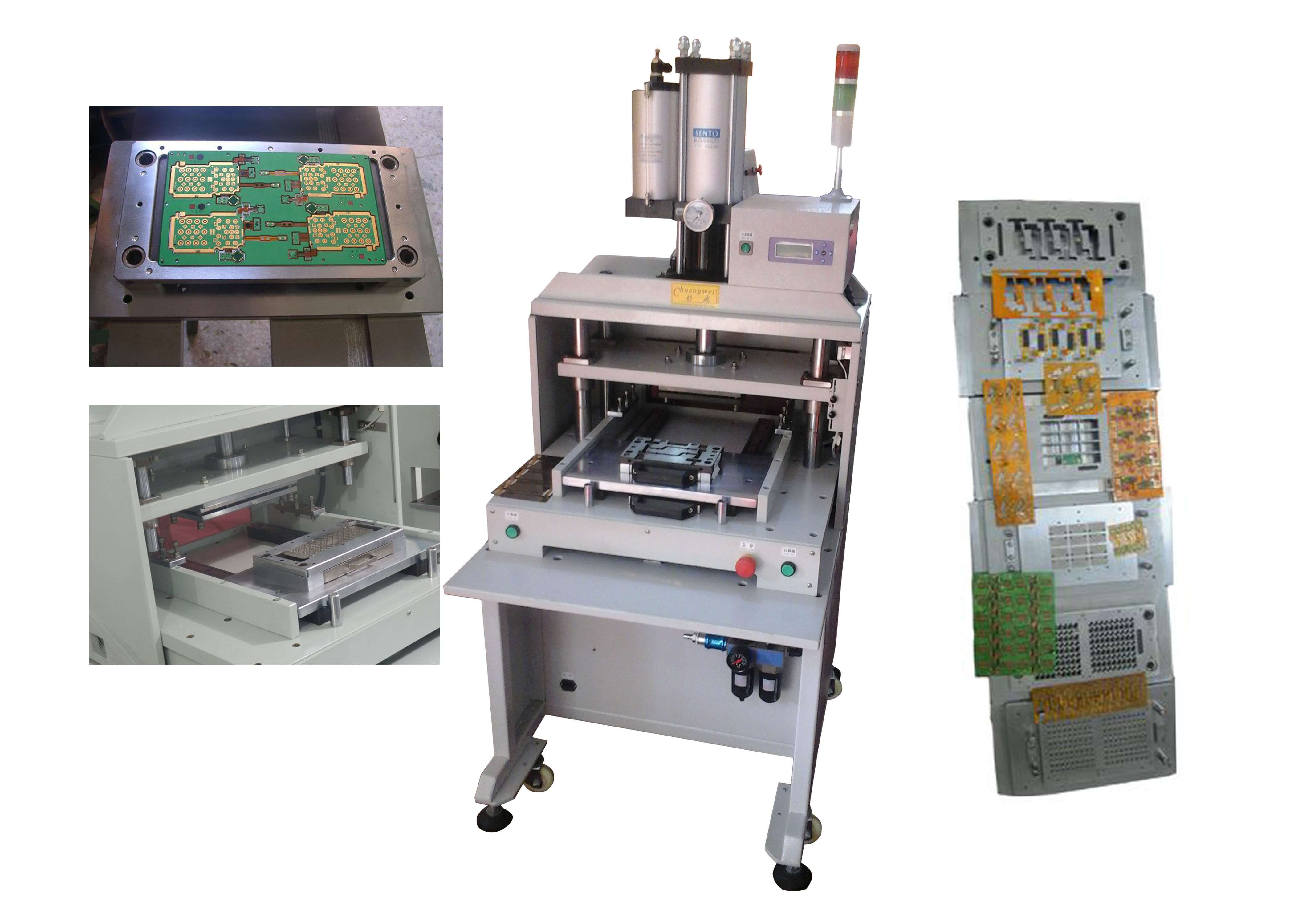 110V PCB Punching Machine Professional High Performance With Die