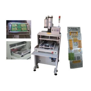 Easy Loading and Unloading PCB Punching Machine with Moveable Lower Die